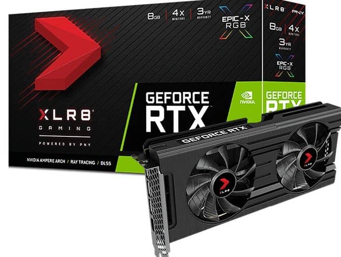 PNY GeForce RTX 3050 Series 8GB