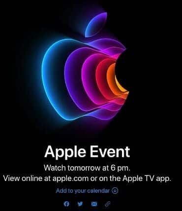 Apple Event 8 marts 2022 sådan ser du det