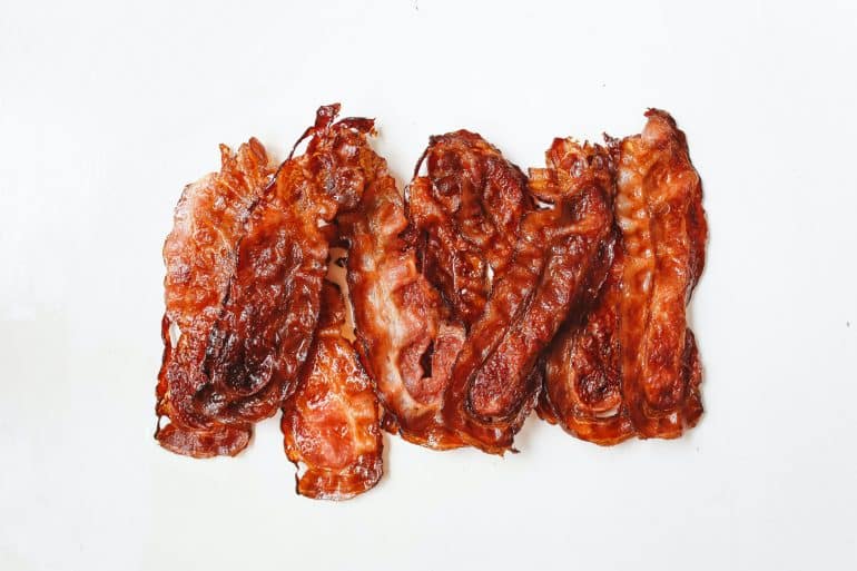Sprødt bacon i air fryer
