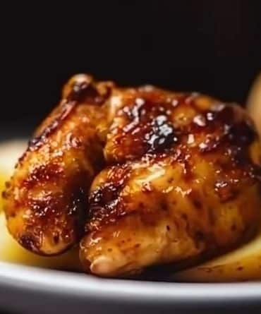 Air Fryer Sticky Chicken og Kartoffelbåde